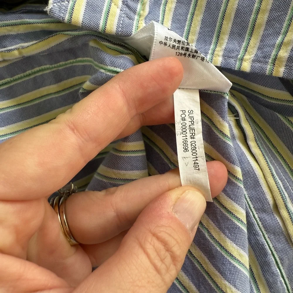 Ralph Lauren Polo Vintage Oxford